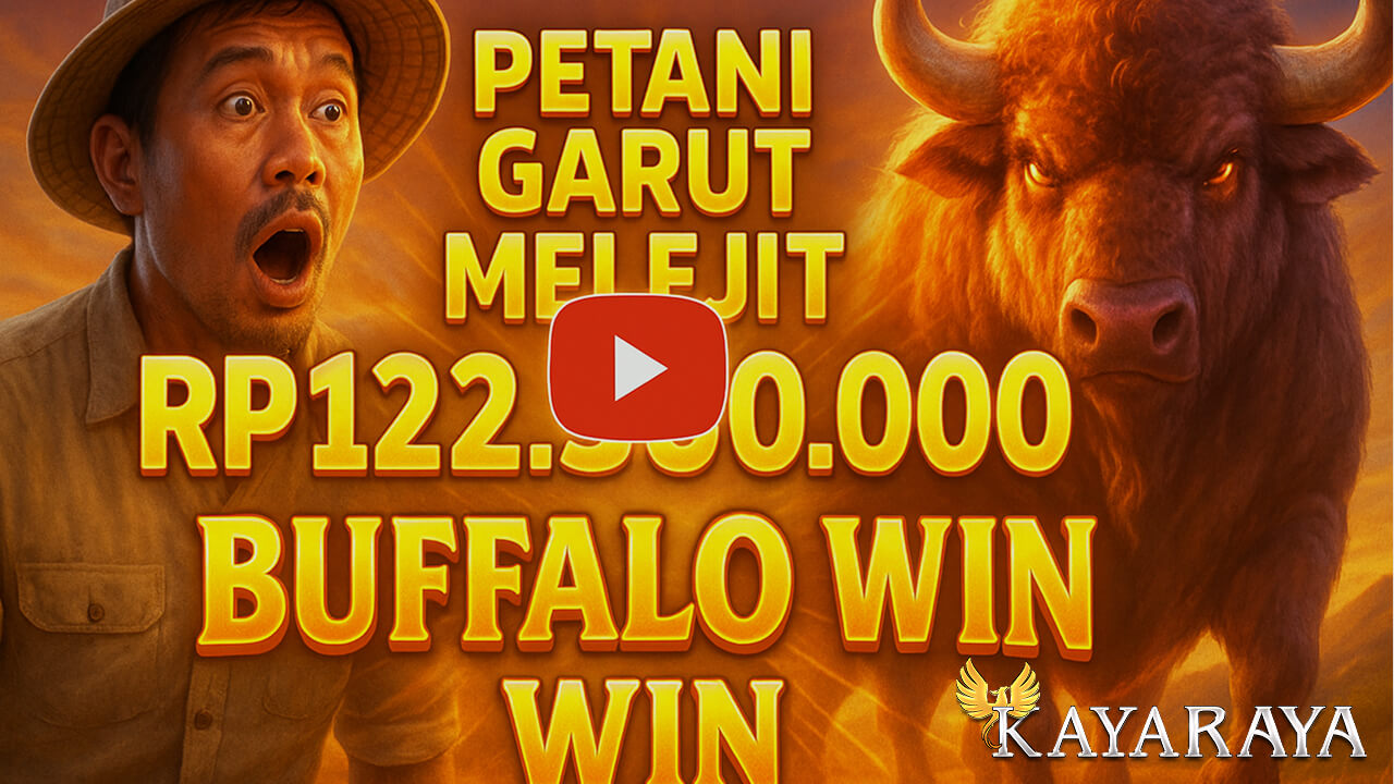 Petani Garut Melejit Rp122.300.000 Buffalo Win dengan RTP Makswin 98%, Kunci Hoki Kang Lucky Rudi di KAYARAYA