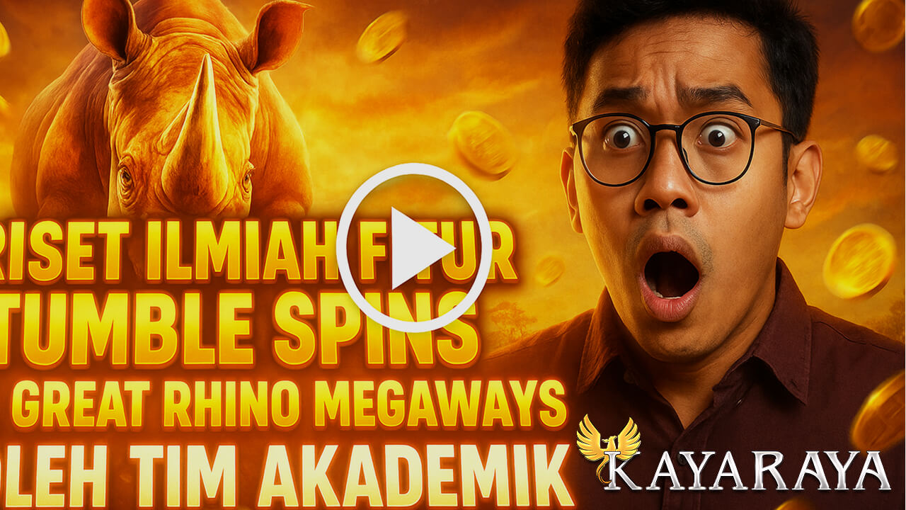 Riset Ilmiah Fitur Tumble Spins di Great Rhino Megaways oleh Tim Akademik UGM Jadi Referensi Utama Industri