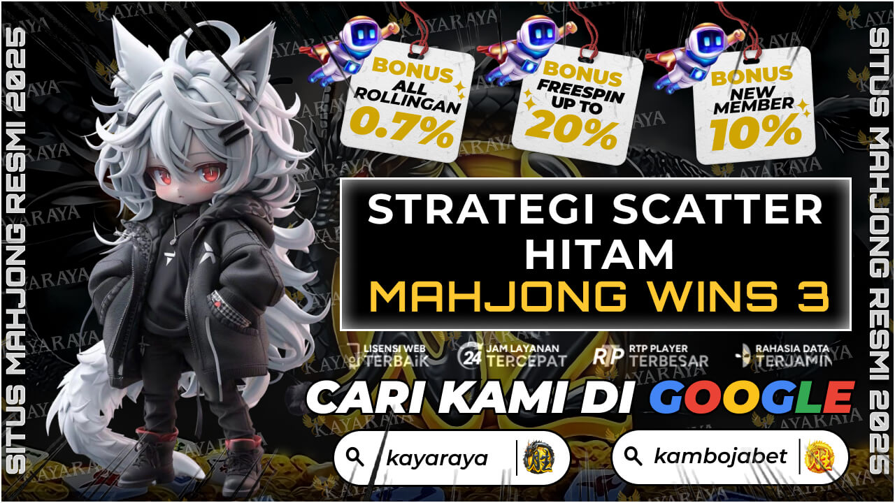 Gita Berhasil Buktikan Strategi Scatter Hitam Mahjong Wins 3 KAYARAYA Kantongi Rp45.000.000 Banyak Direkomendasikan