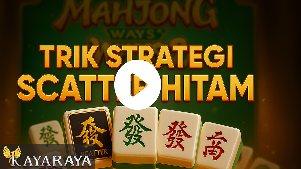 Trik Strategi Scatter Hitam